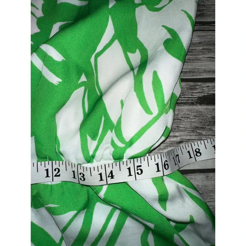 Lilly‎ Pulitzer Target 20th Ann. Collection Boom Boom Green Leaf Jumpsuit Large